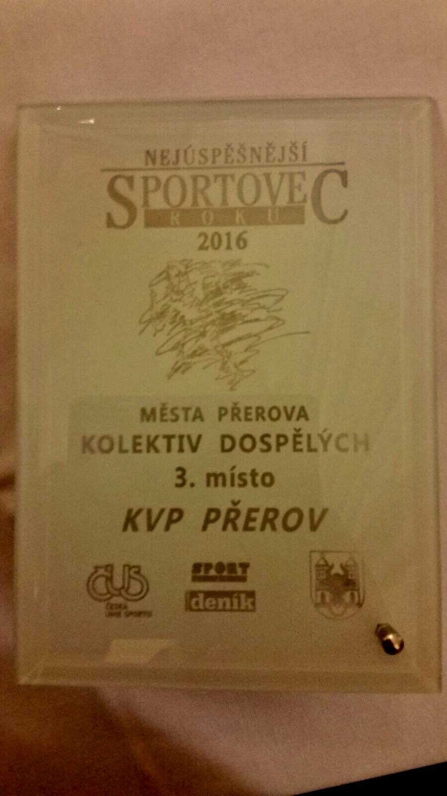 KVP Přerov si připisuje další úspěch, tentokrát jej ale borci nevyválčili v bazénu, ale…