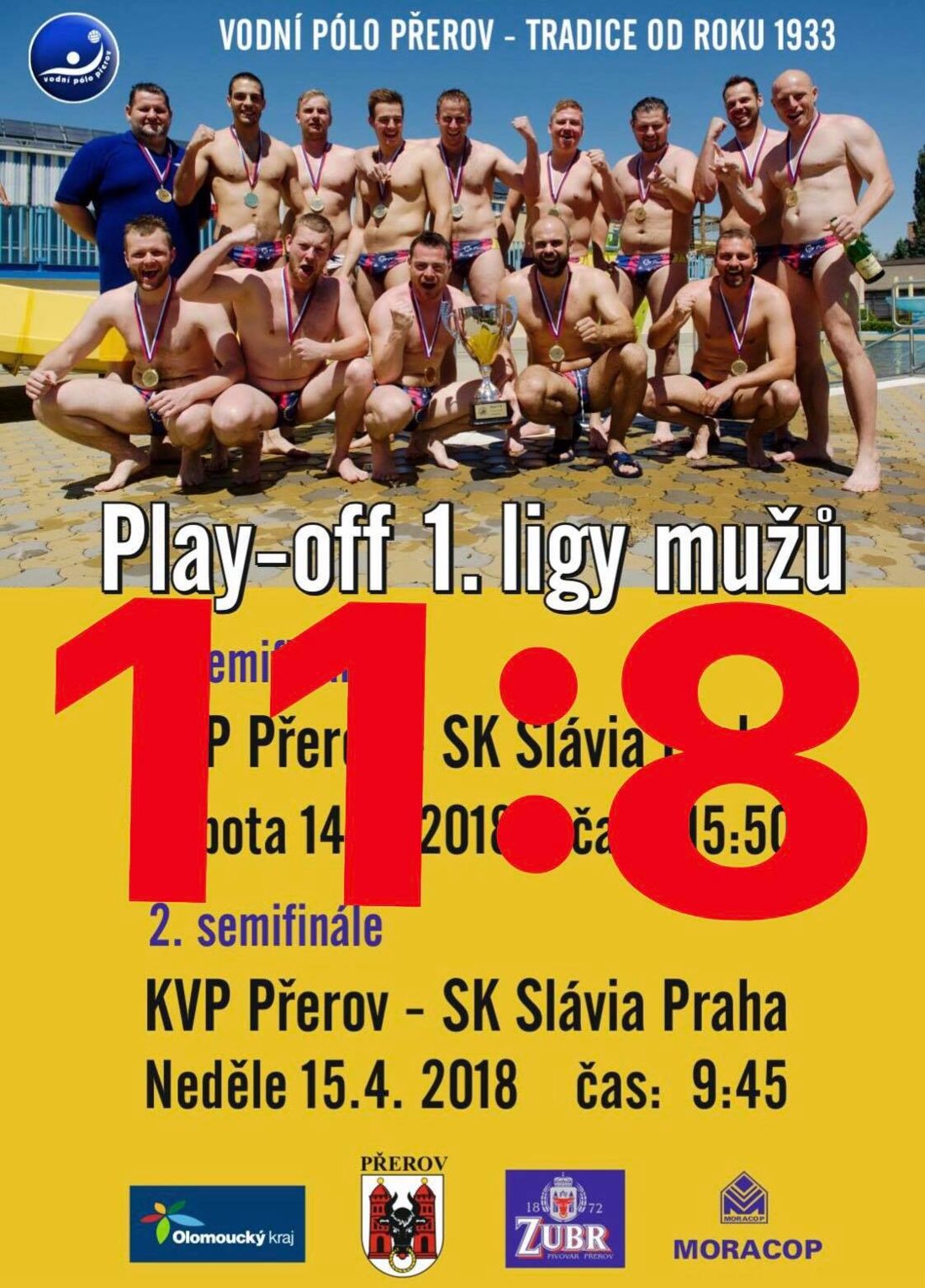 První výhra je doma! Muži KVP poráží v úvodním zápase play-off Slavii Praha po férové…