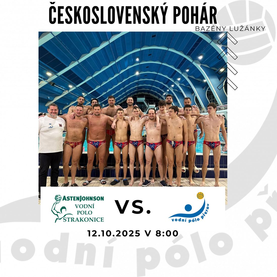MUŽI | 🇨🇿🇸🇰 Československý pohár – závěrečný zápas turnaje 🌊💛💙