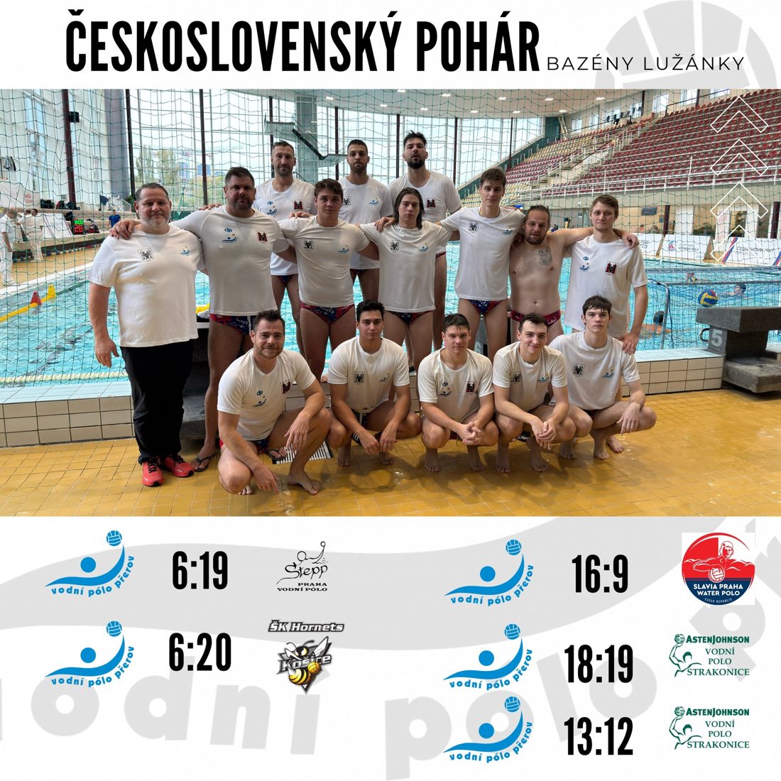 MUŽI | 🇨🇿🇸🇰 Československý pohár 2025 – shrnutí turnaje 🌊💛💙