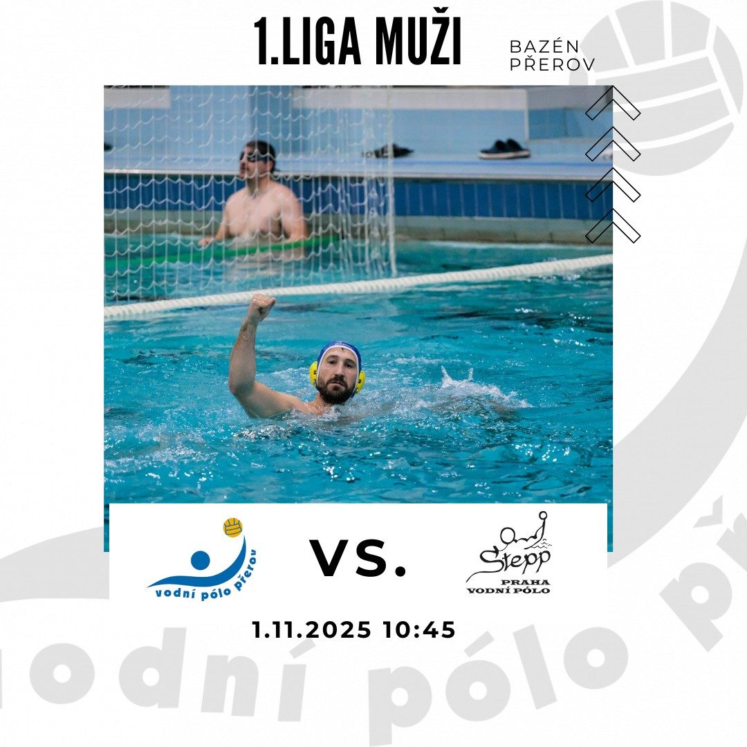 💦 1. LIGA MUŽŮ | KVP Přerov vs. UKVP Stepp Praha 💦