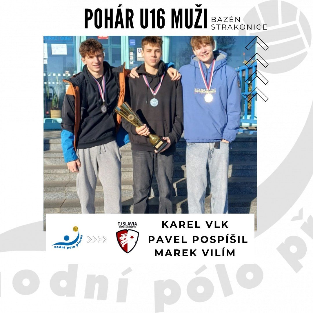 💦 Pohár ČSVP U16 ve Strakonicích – přerovská stopa zářila! 💦