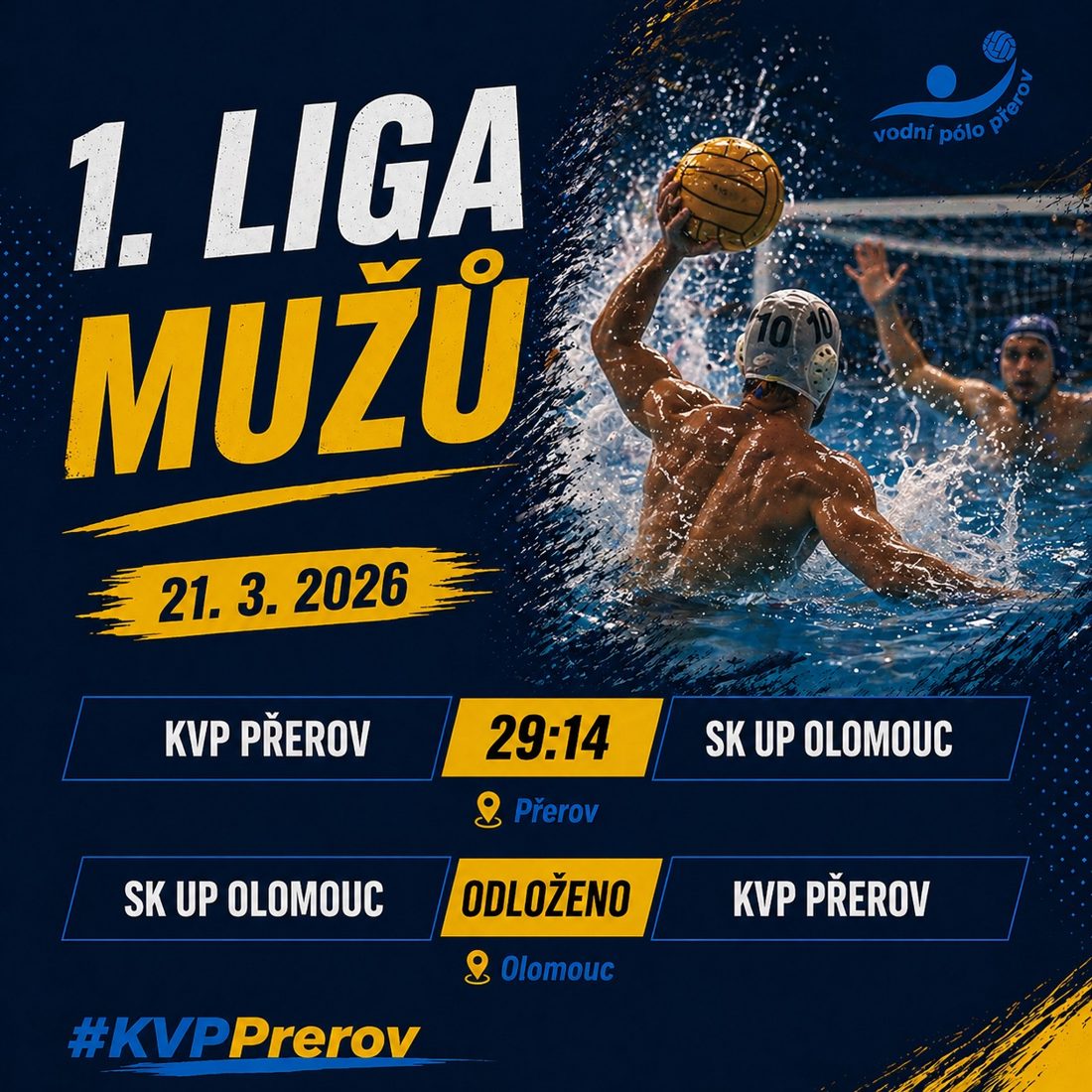 💙💛 1. LIGA MUŽŮ