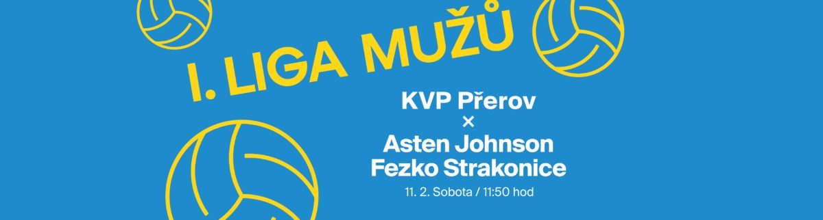 Muži KVP Přerov hostí Strakonice v důležitém souboji o umístění v tabulce